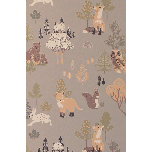 Deep Forest | Woodland Animals Wallpaper