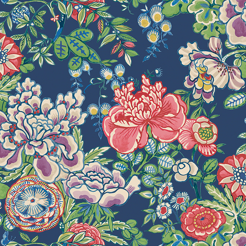 Peony Garden | Lush Floral Wallpaper