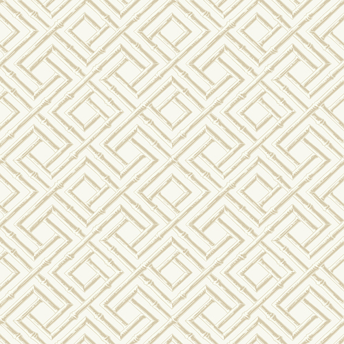 French Lattice | Bamboo Trellis Wallpaper