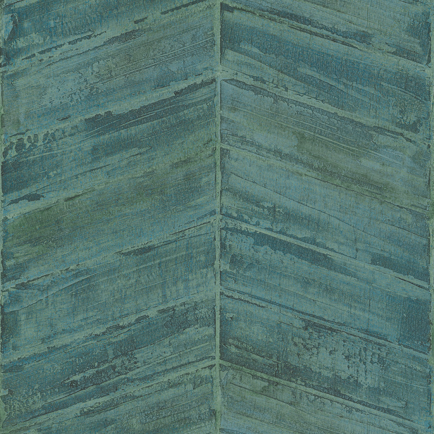 Ambiance | G67770 wallpaper. Green vinyl wood look wallpaper