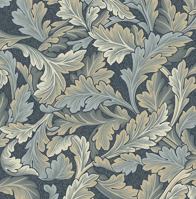 Acanthus wallpaper design 1875  William Morris as art print or hand  painted oil