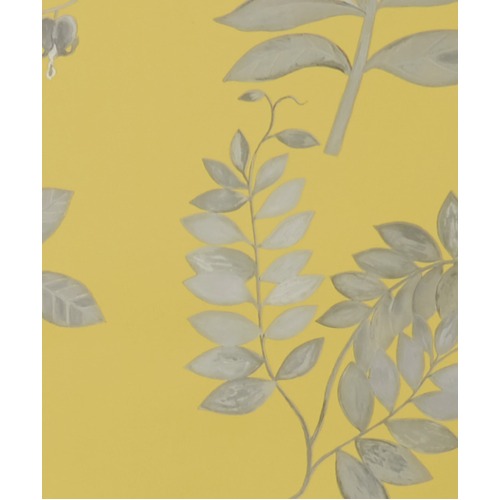 Botanical Stripe | Foliage Print Wallpaper