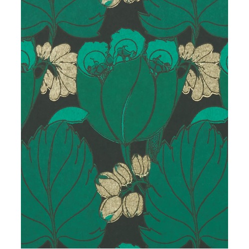 Regency Tulip | Botanical Motif Wallpaper