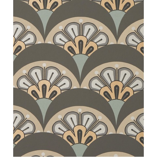 Deco Scallop | Geo Art Deco Wallpaper