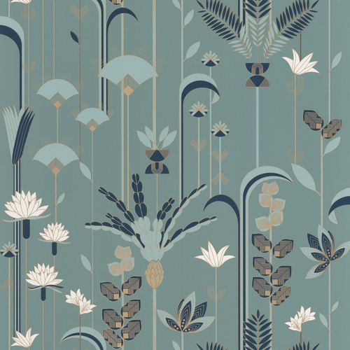 Ephemeral | Floral art wallpaper