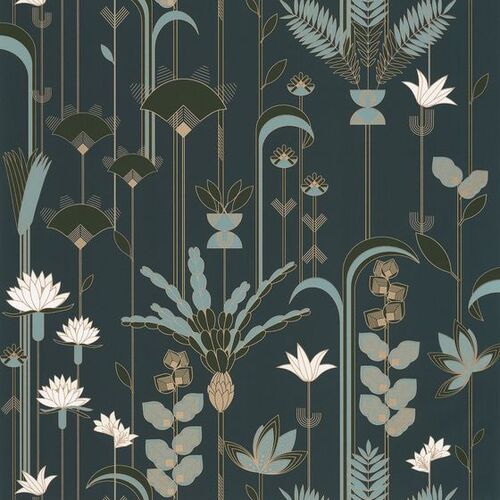 Ephemeral | Floral art wallpaper