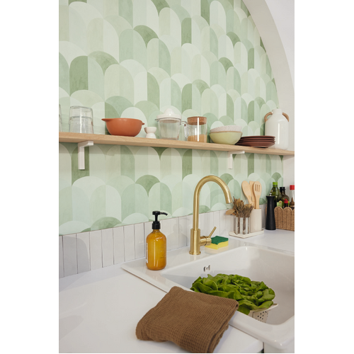 Bandol | Geo Curves Wallpaper