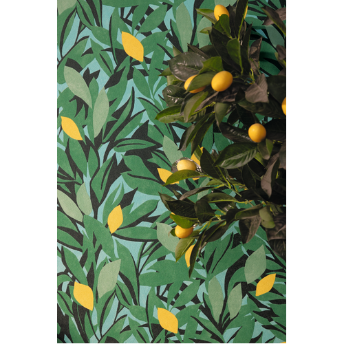 Cassis | Lemon Trees Wallpaper