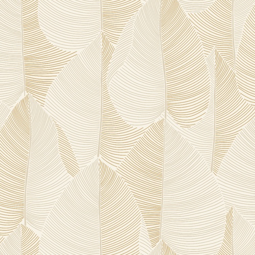 Nuance | Striped Leaf Wallpaper