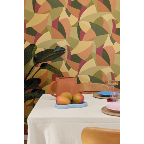 Concerto | Abstract Patchwork Wallpaper