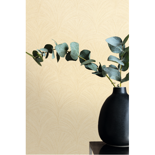 Vibration | Palmette Geo Wallpaper