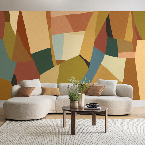 Tempo | Abstract Geo Wall Panel