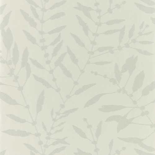 Chaconia Shimmer |  Glass Bead Leaf Wallpaper
