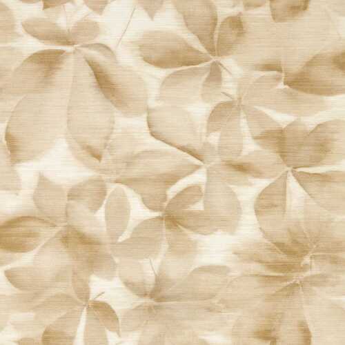 Grounded | Embossed Leaves Wallpaper