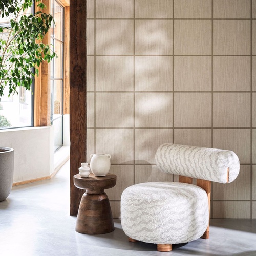 Wood Blocks | Timber Panel Wallpaper