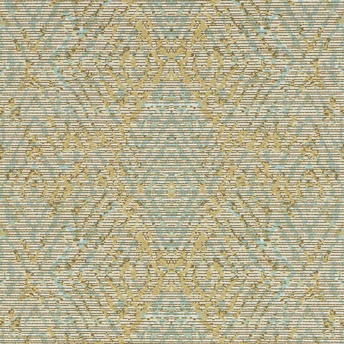 Hansha | Fabric-Look Trellis Wallpaper