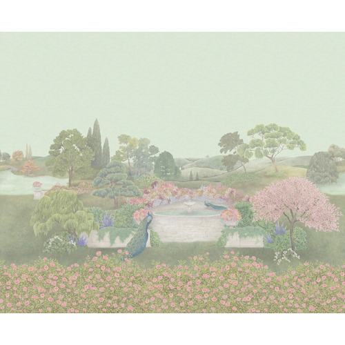 Idyll | Garden Landscape Wall Mural