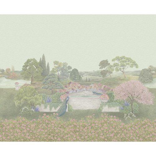 Idyll | Garden Landscape Wall Mural