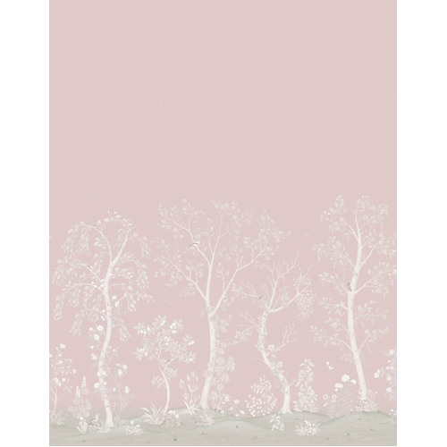 Seasonal Woods | Metallic Tree Wall Mural