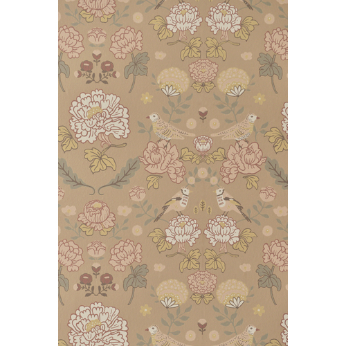 June | Modern Damask Wallpaper