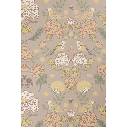 June | Modern Damask Wallpaper