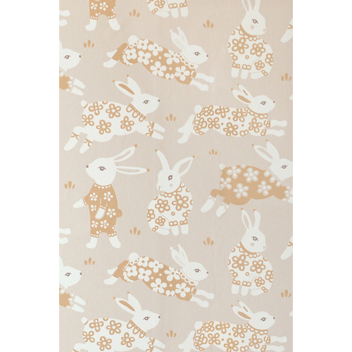 Garden Party | Flower Bunnies Wallpaper