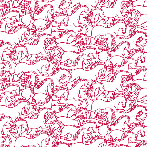Horses Stampede | Lacquer