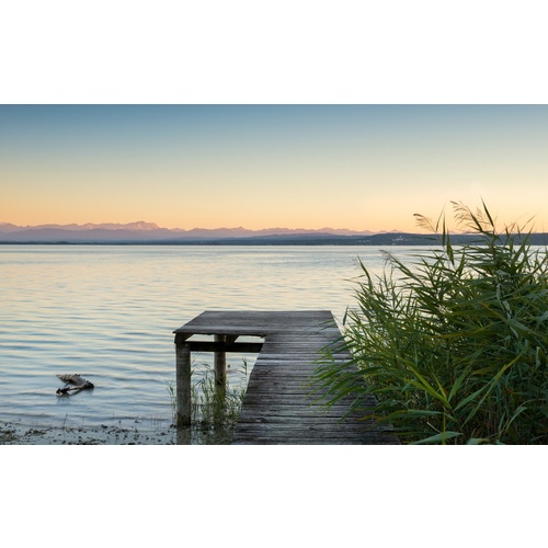 Mural | Pastel | SHX9-067 | Lake Jetty