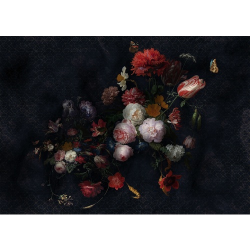 Mural | Amsterdam Flowers - Dark Flowers