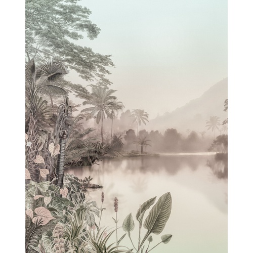 Mural | Lac des Palmiers - Tropical Landscape
