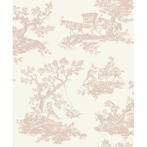 Cadence | Pastoral Toile Wallpaper