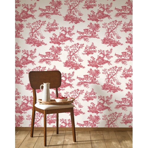 Cadence | Pastoral Toile Wallpaper