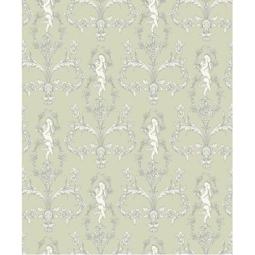 Seraphin | Arabesque Scroll Wallpaper