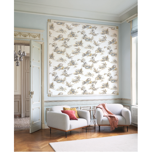 Gavotte | Town Dancing Scene Wallpaper