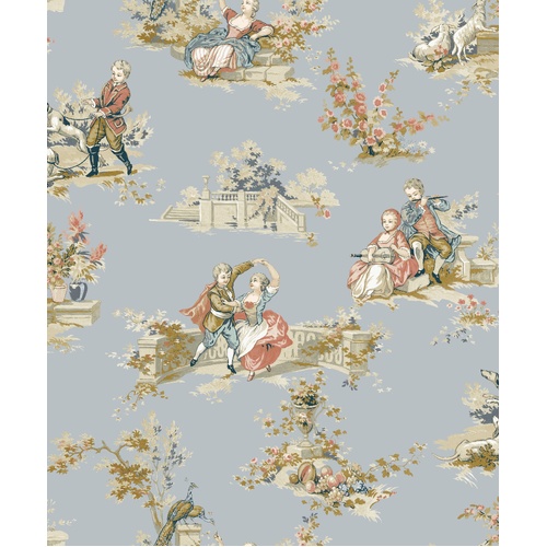 Gavotte | Town Dancing Scene Wallpaper