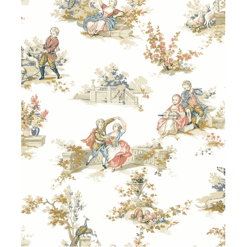 Gavotte | Town Dancing Scene Wallpaper