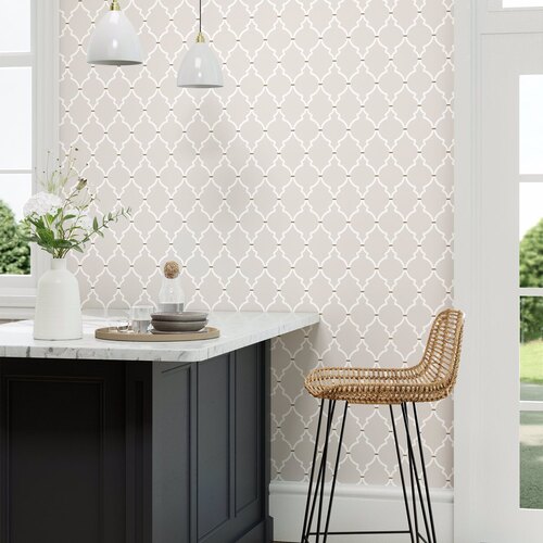 Empire Trellis | Classic Geo Wallpaper