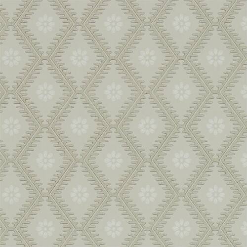 Witney Daisy | Flower Trellis Wallpaper