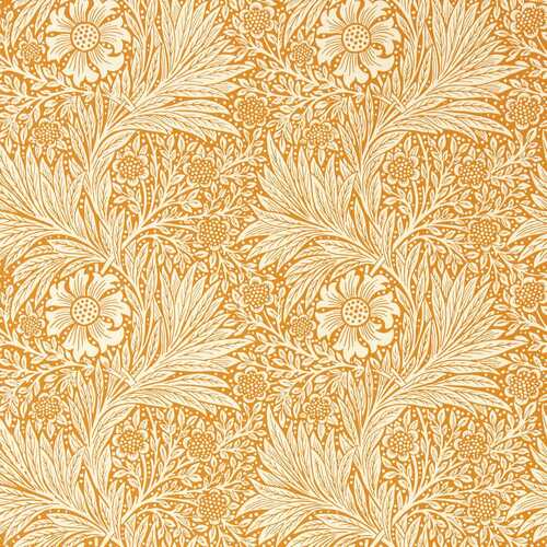 Marigold | Intricate Flower Wallpaper