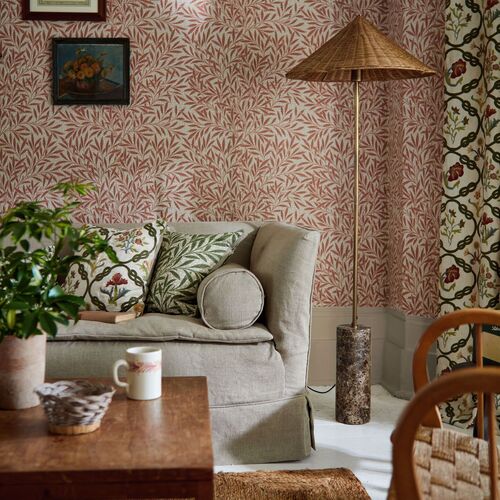 Emery's Willow | Branching Leaves Wallpaper