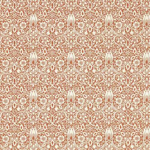 Borage | Floral Damask Wallpaper