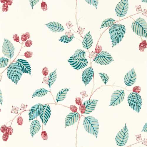 Rubus | Delicate Berries Wallpaper