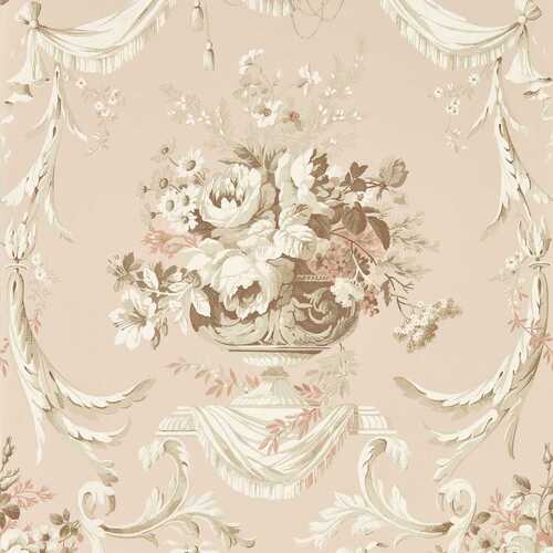 Andromeda's Cup | Floral Drapery Wallpaper