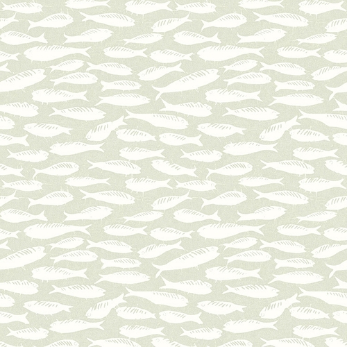 Nunkie Sardine | Fish Motif Wallpaper