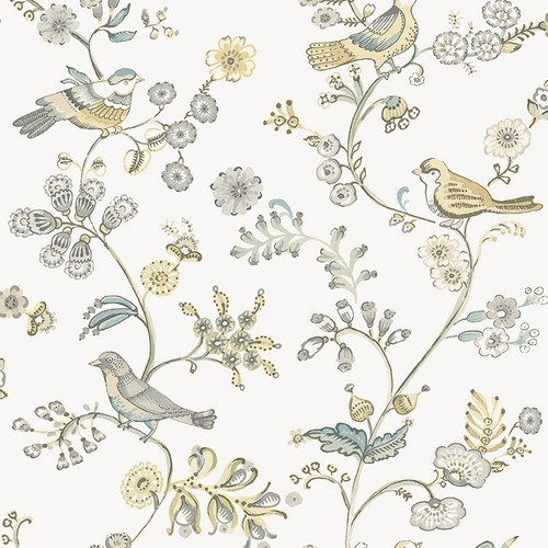 Jinjur Bird Trail | Flower Branch Wallpaper