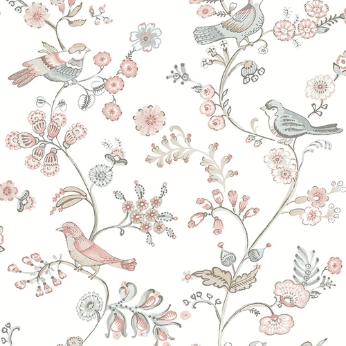 Jinjur Bird Trail | Flower Branch Wallpaper