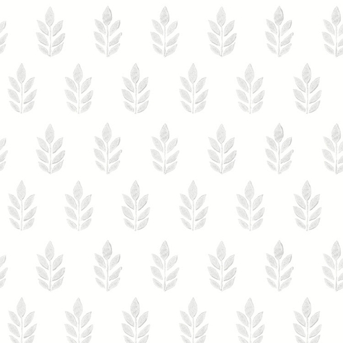 Ervic Block | Leaf Stamp Wallpaper