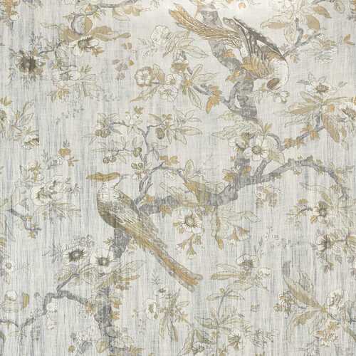 Chintz Lustre | Antique Blossoms Wallpaper
