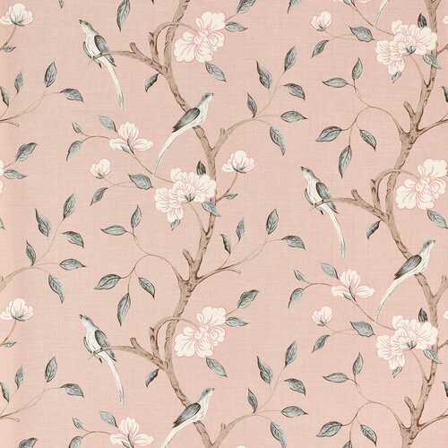 Eleonora Print | Textile Bird Wallpaper