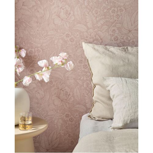 Bold Garden | Floral Etch Wallpaper